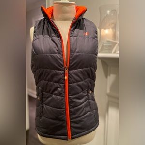 NB Slate Grey Puffer Vest - Women’s Small